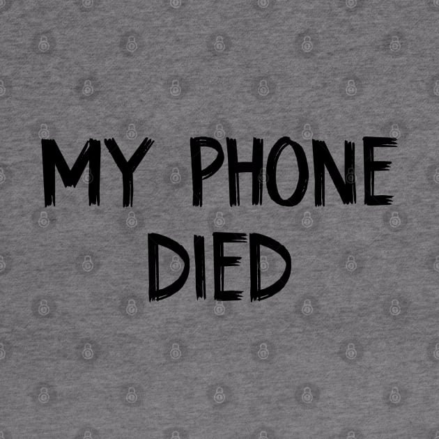 My phone died white lies party by TIHONA